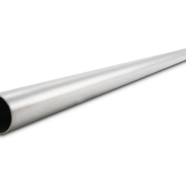 Vibrant 3in OD 304 Stainless Steel Brushed Straight Tubing