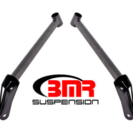 BMR 16-17 6th Gen Camaro Front Of Rear Cradle Brace - Black Hammertone