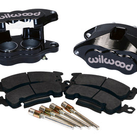 Wilwood D52 Front Caliper Kit - Black Pwdr 2.00 / 2.00in Piston 1.04in Rotor