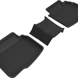 3D Maxpider Custom Fit Kagu Floor Mat For 20-22 Subaru Legacy / Outback - 2nd Row (Black)
