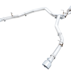 AWE Tuning 19-21 RAM 1500 5.7L (w/Cutouts) 0FG Dual Rear Exit Cat-Back Exhaust - Chrome Silver Tips